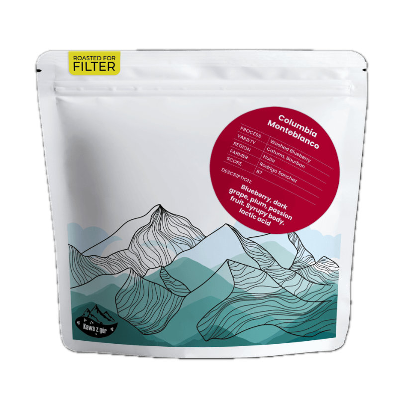 Kolumbia Monteblanco – Washed Blueberry
