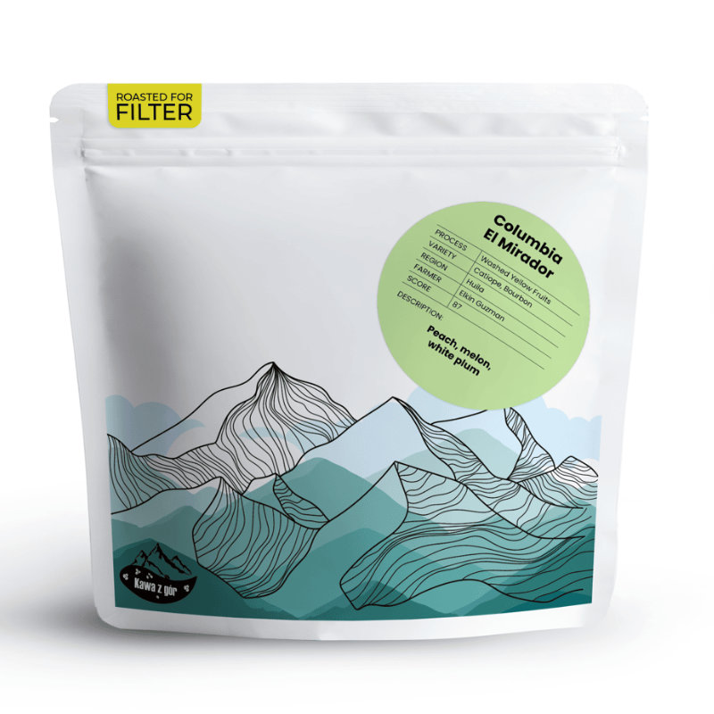 Kawa Colombia El Mirador – Washed Yellow Fruits